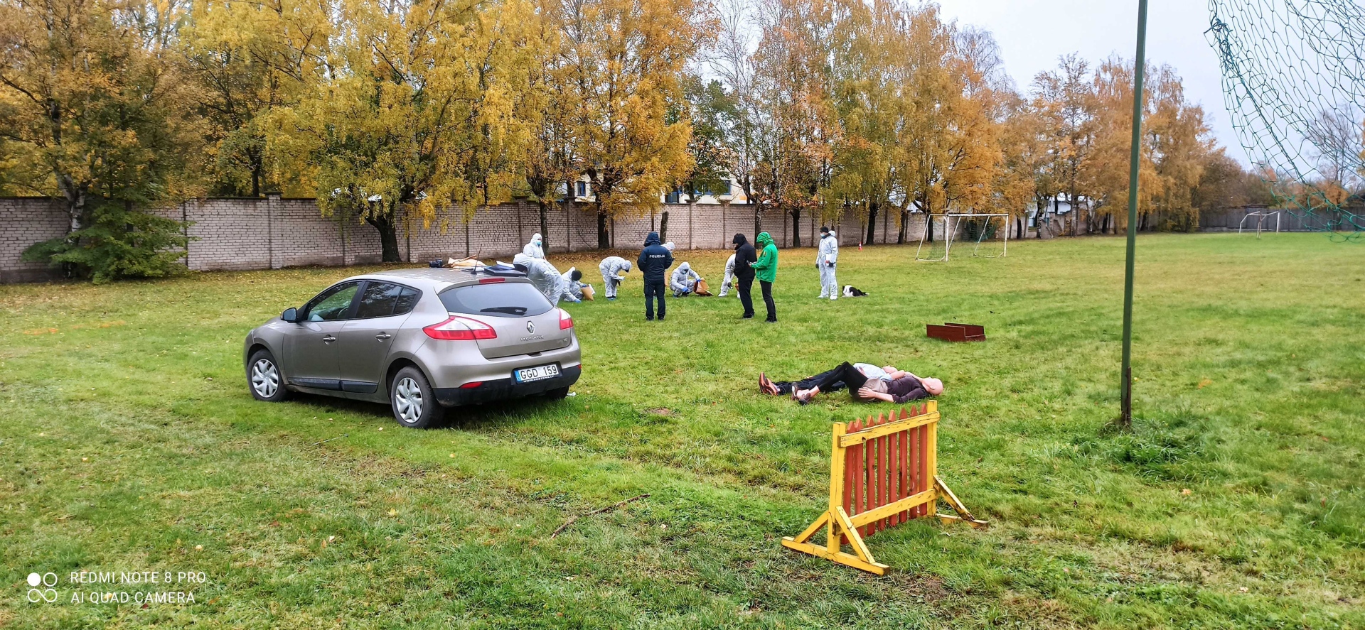 Mokymai „Sprogstamųjų (narkotinių) medžiagų pėdsakų paieška ir paėmimas, atliekant automobilio ar patalpos apžiūrą. Savadarbių sprogmenų (sintetinių narkotinių medžiagų) gamybos vietos (laboratorijos) tyrimo ypatumai, atliekant įvykio vietos apžiūrą...“ (11)