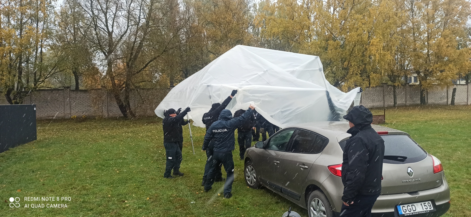 Mokymai „Sprogstamųjų (narkotinių) medžiagų pėdsakų paieška ir paėmimas, atliekant automobilio ar patalpos apžiūrą. Savadarbių sprogmenų (sintetinių narkotinių medžiagų) gamybos vietos (laboratorijos) tyrimo ypatumai, atliekant įvykio vietos apžiūrą...“ (18)
